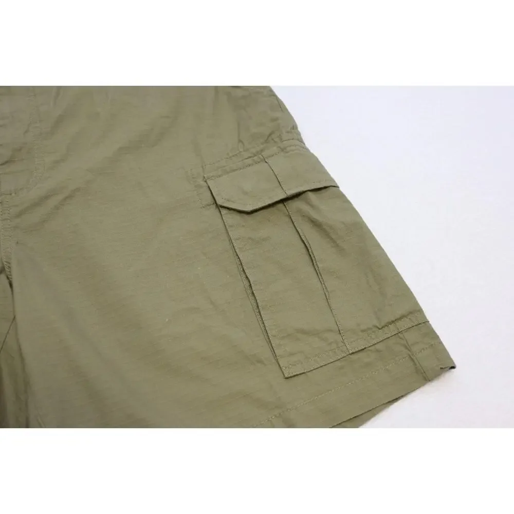Sonoma Khaki Cargo‎ Shorts Camp Trail Mountain Hiking Green Mens Sz 38 NWT